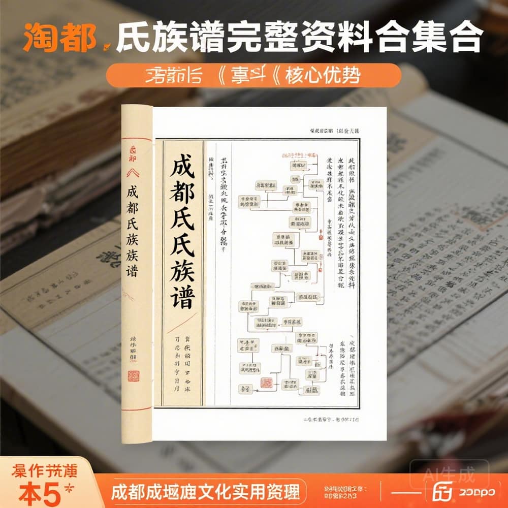 成都氏族谱完整资料合集