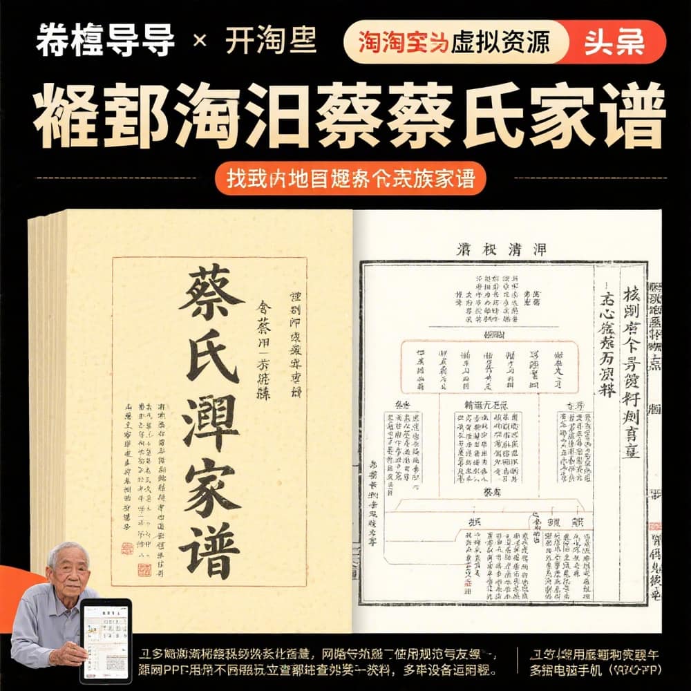 寿宁鳌阳蔡氏家谱完整资料合集