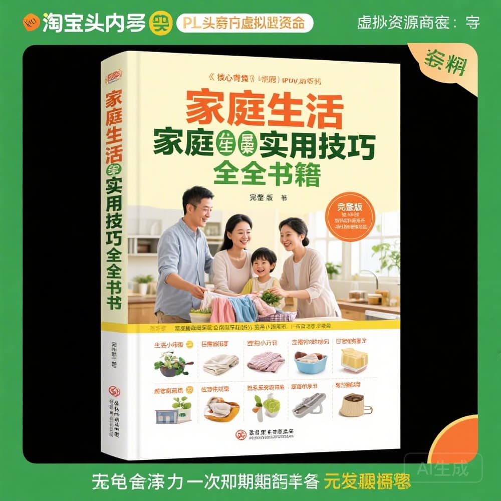 家庭生活实用技巧全书 完整版PDF资料