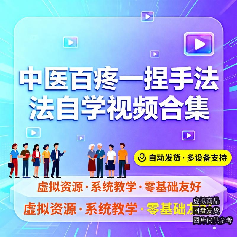 中医百疼一捏手法自学视频合集